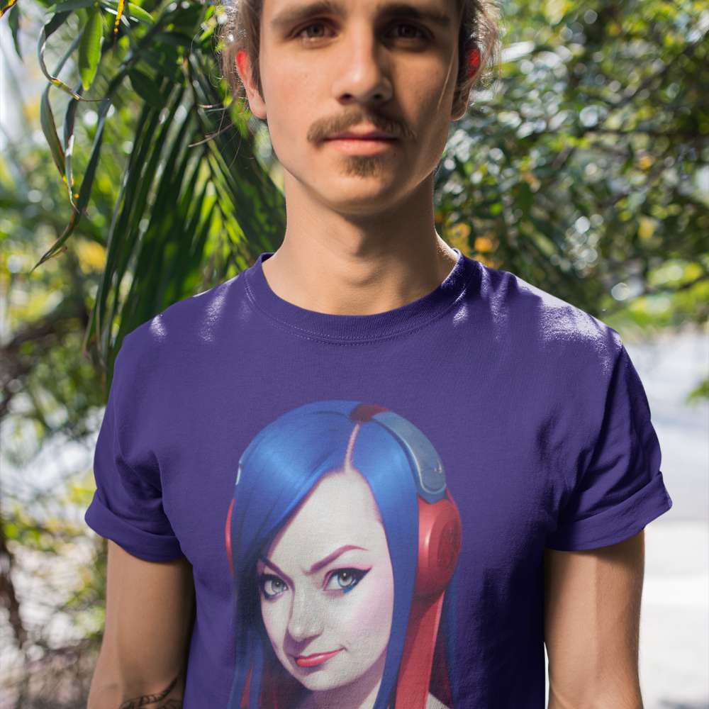Anime 02 - Hombre - Standard - Morado